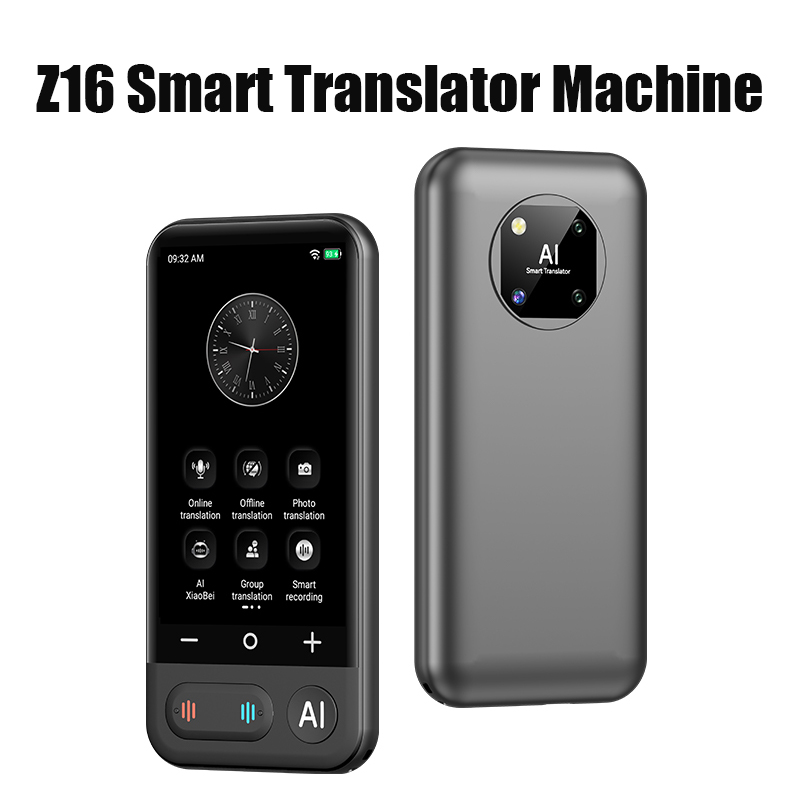 Portable Translator Device - Z16 Portable Smart Translator Machine AI