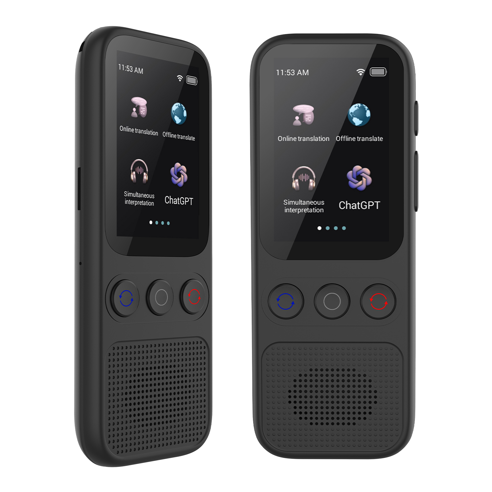 Portable Translator Device - S80 Language AI Translator Device with