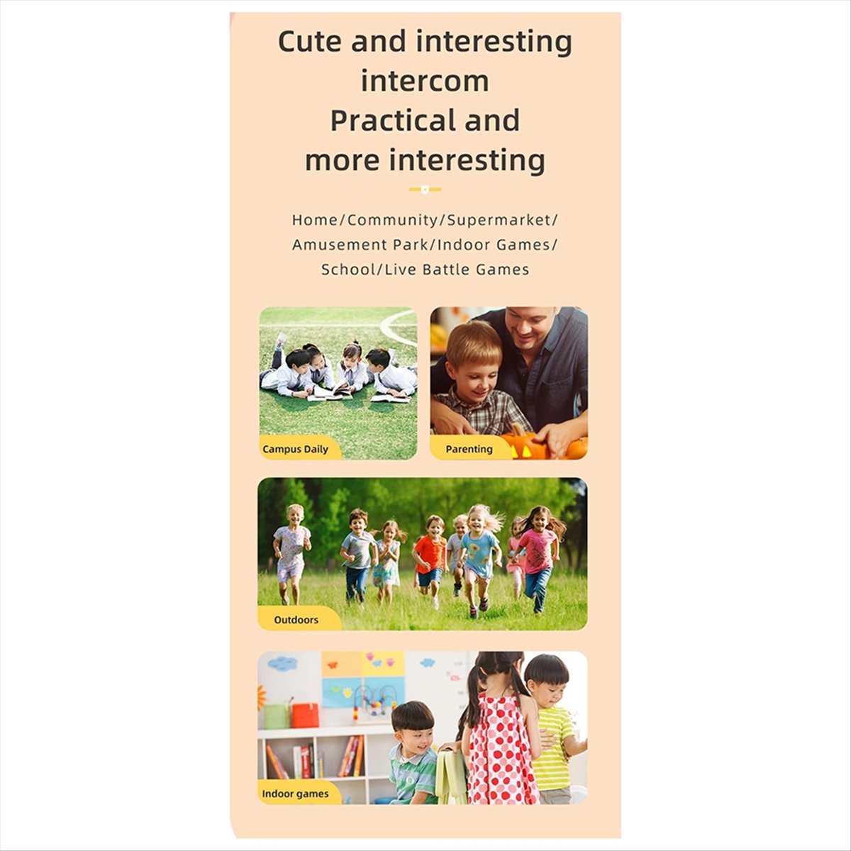 Electronics Gadgets To Gift - A77K Kids Walkie Talkie GT-168 2PCS