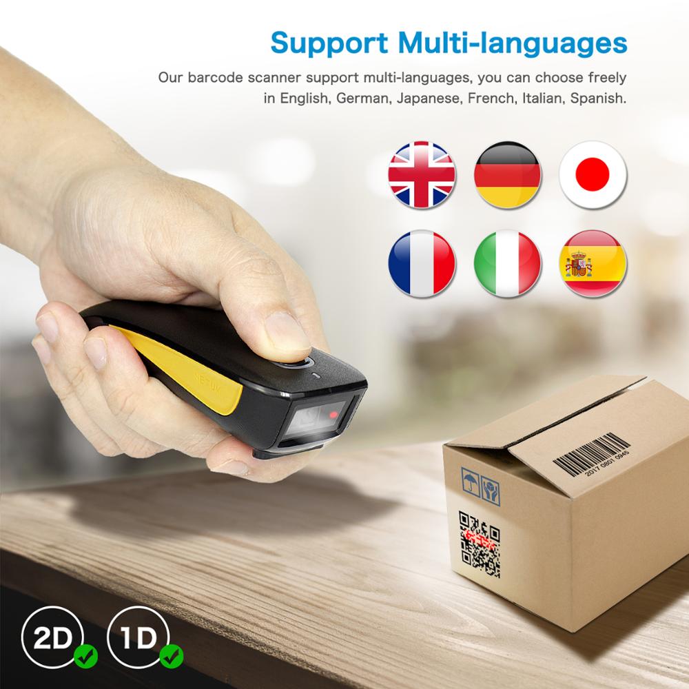 NETUM C750 Bluetooth 2D Barcod - đánh giá và giá Barcode Scanner Wireless