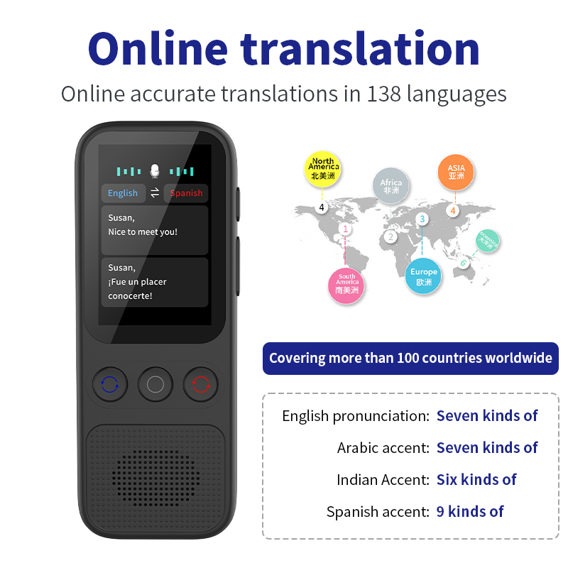 Languages Translator Device Of - đánh giá và giá Portable Translator Device