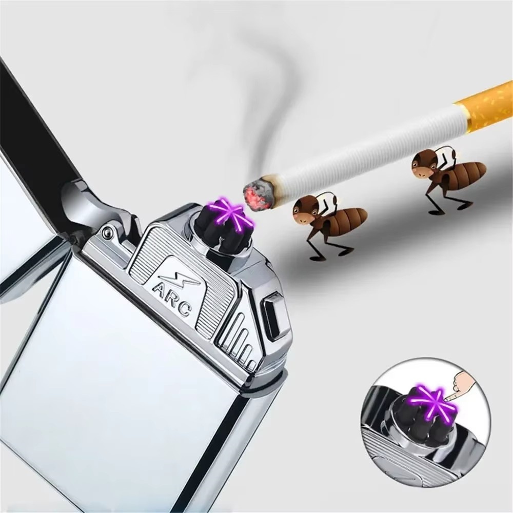 New Six Arcs Lighter Windproof - đánh giá và giá Electronics Gadgets To Gift