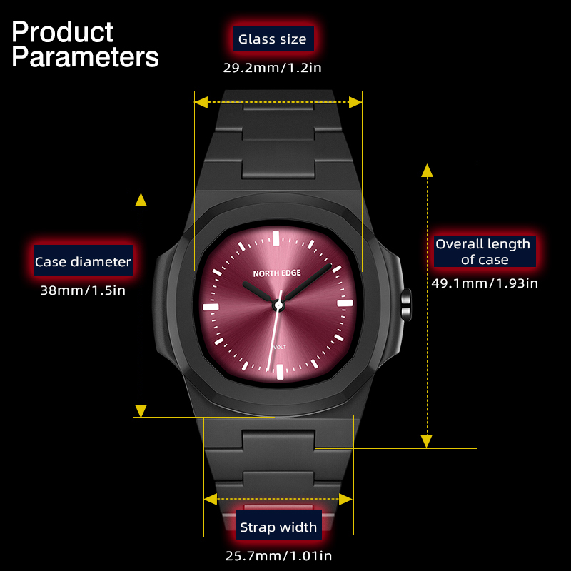 NORTH EDGE Watch for Man New V - đánh giá và giá Electronic Gift
