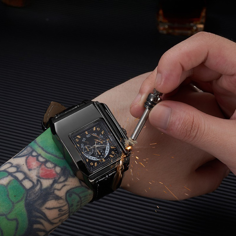Metal Electronic Watch Lighter - đánh giá và giá Electronics Gadgets To Gift