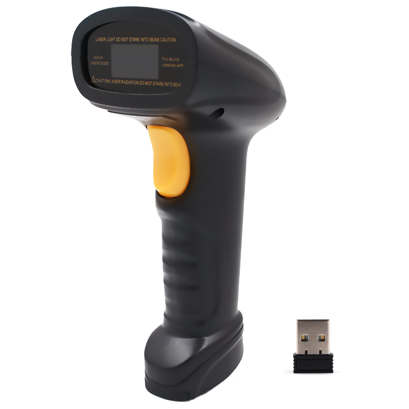 Laser 1D Cordless Bar Code Sca - đánh giá và giá Barcode Scanner Wireless