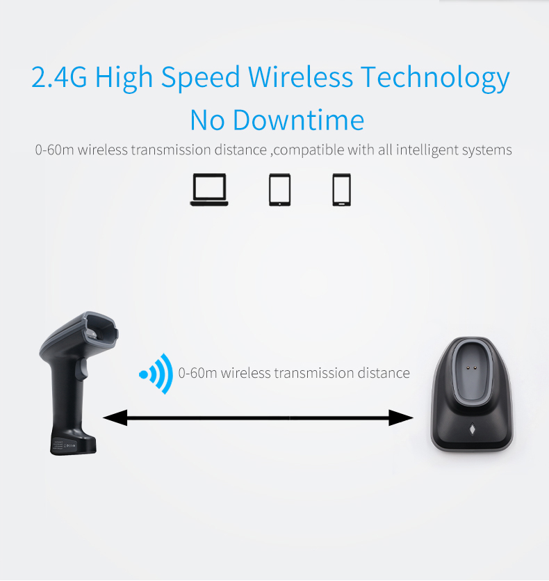 Wireless Barcode Scanner with  - đánh giá và giá Barcode Scanner Wireless