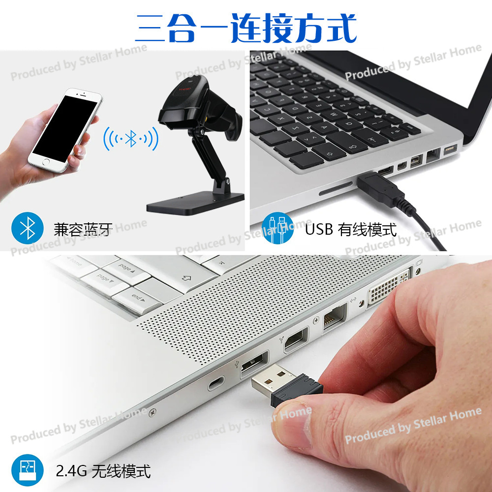One-dimensional QR Code Wired  - đánh giá và giá Barcode Scanner Wireless