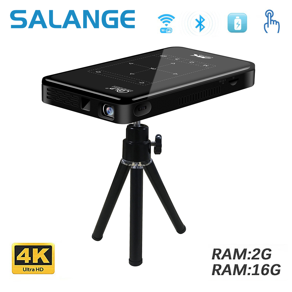 Salange P09 Mini DLP Projector - đánh giá và giá Mini Projector Portable