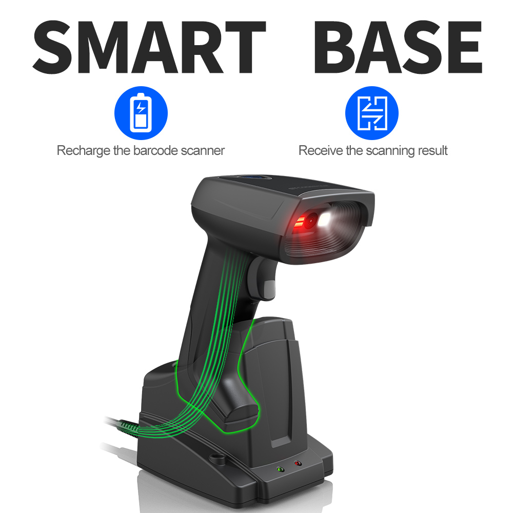 GTCODESTAR X-1801B Qr 1D 2D Ba - đánh giá và giá Barcode Scanner Wireless