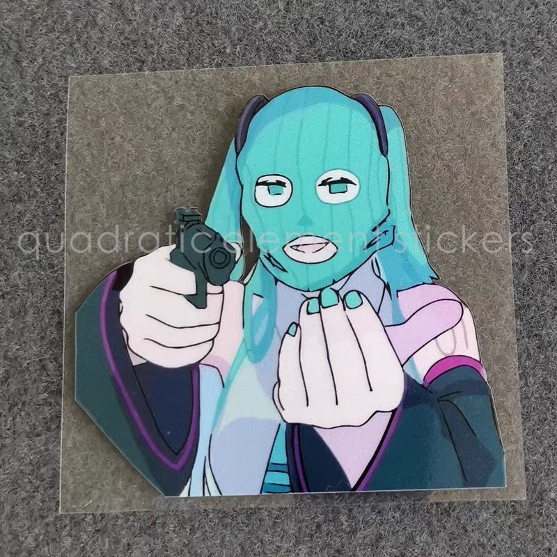 Miku Motorcycle Sticker Water  - đánh giá và giá Electronic Gift
