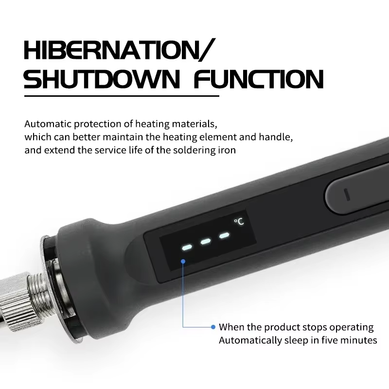 100W Digital Soldering Iron Ki - đánh giá và giá Useful Electronic Gadgets