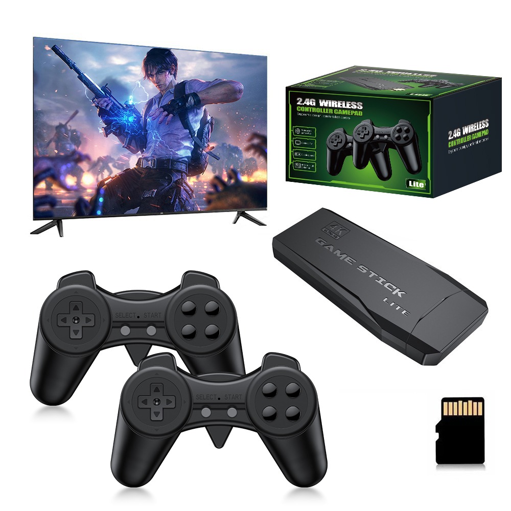 Portable 4K Retro Game Stick C - đánh giá và giá Retro Game Controller Usb