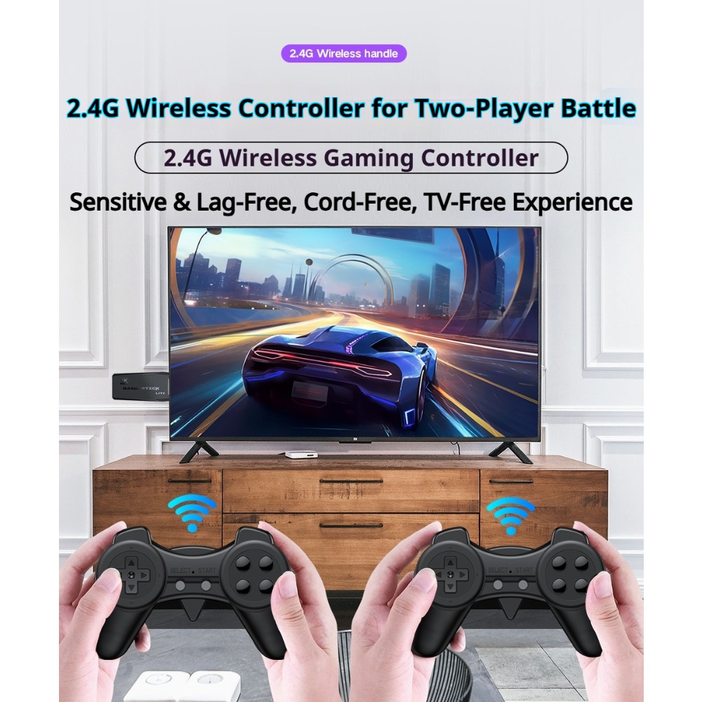Portable 4K Retro Game Stick C - đánh giá và giá Retro Game Controller Usb