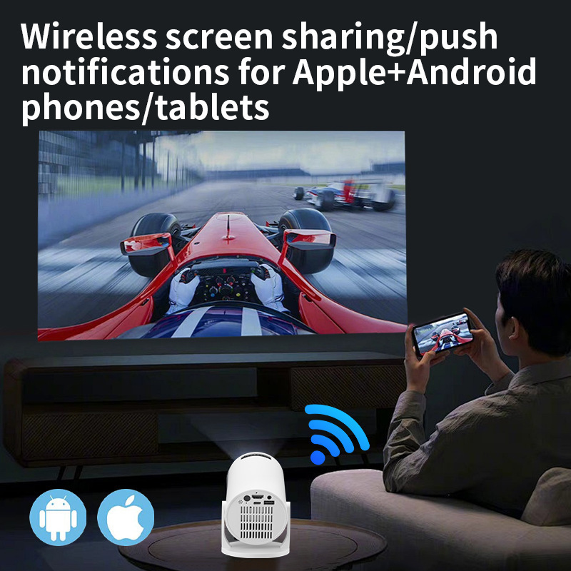 NEW Wifi HY300mini 2026  4K Sm - đánh giá và giá Mini Projector Portable