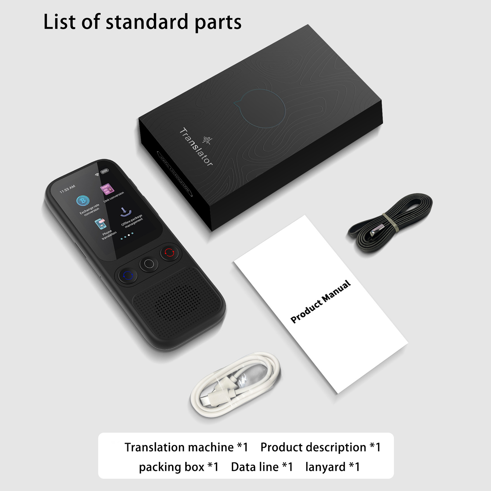 S80 Language AI Translator Dev - đánh giá và giá Portable Translator Device