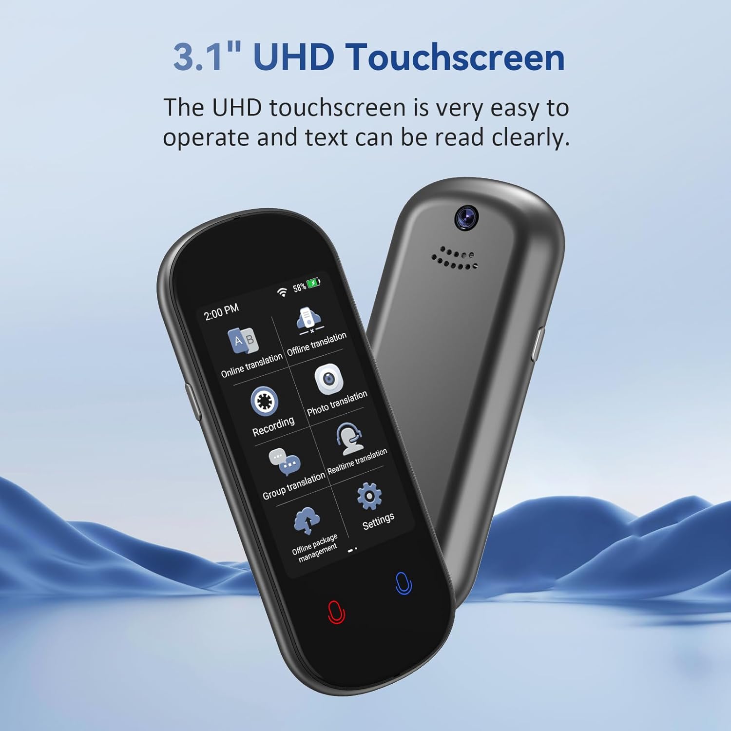 Instant AI Voice Translator Z2 - đánh giá và giá Portable Translator Device