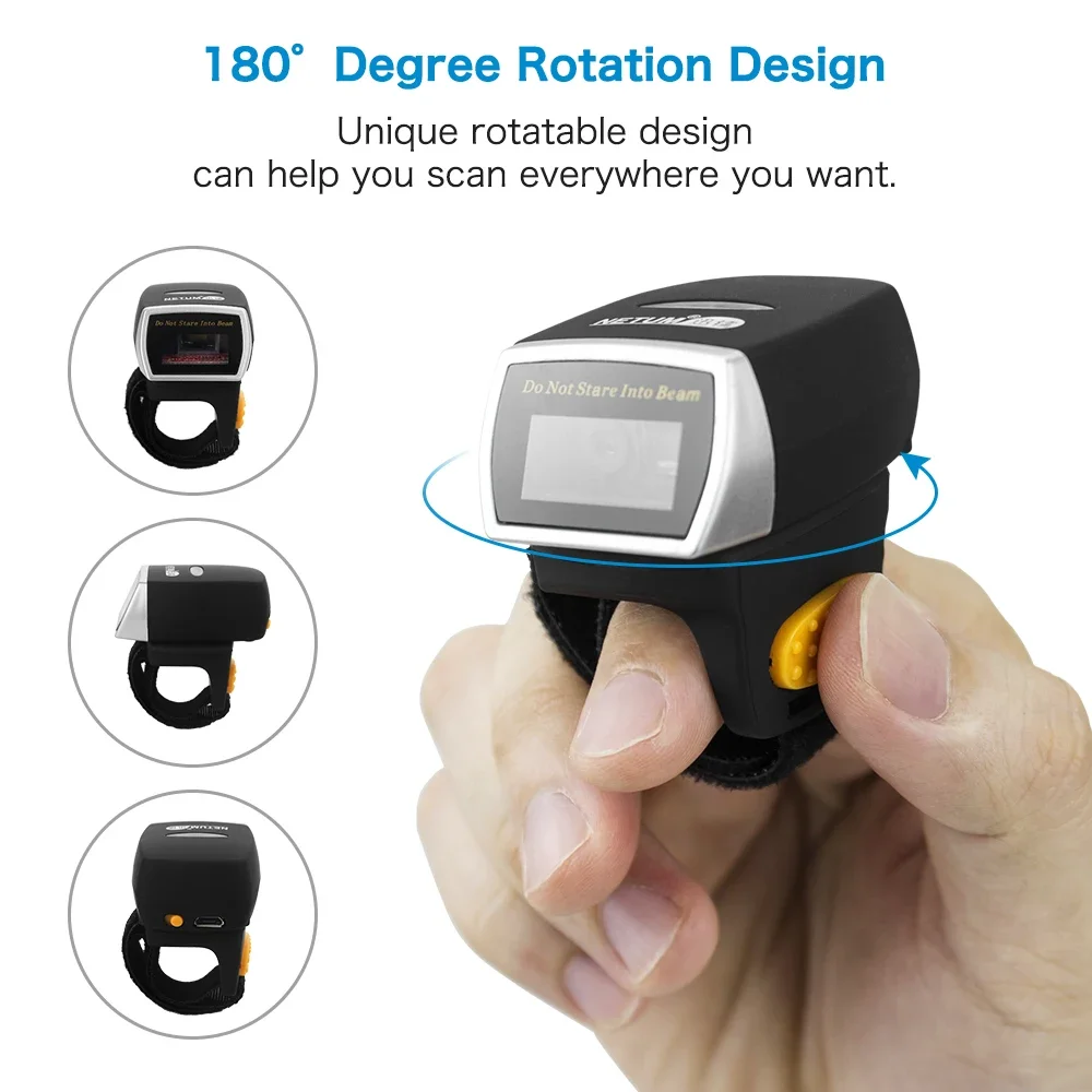 NEW Netum Mini Finger Ring Bar - đánh giá và giá Barcode Scanner Wireless