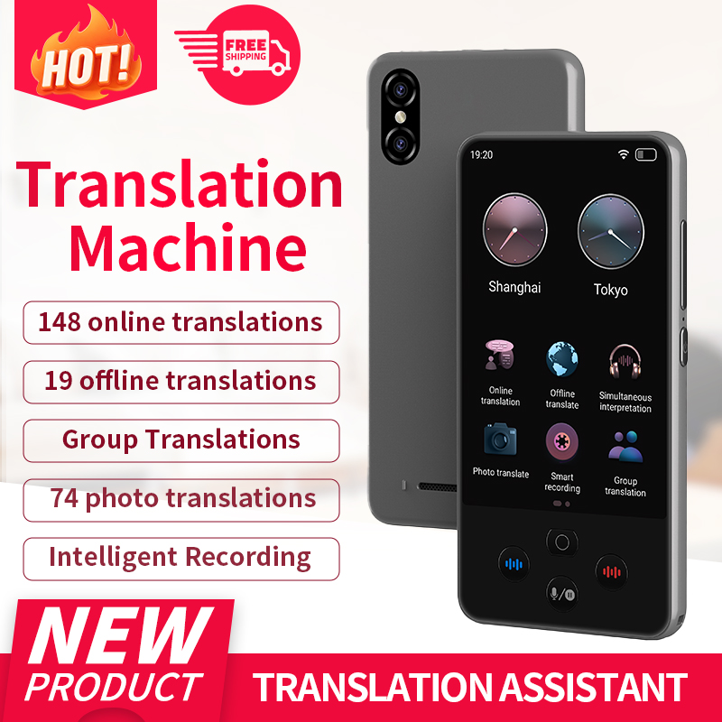 S85 Pro 4‑Inch Touch‑Screen La - đánh giá và giá Portable Translator Device