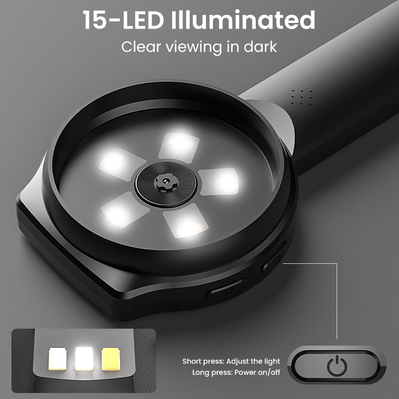 2.8IN Screen HD Digital Micros - đánh giá và giá Digital Magnifier Reading