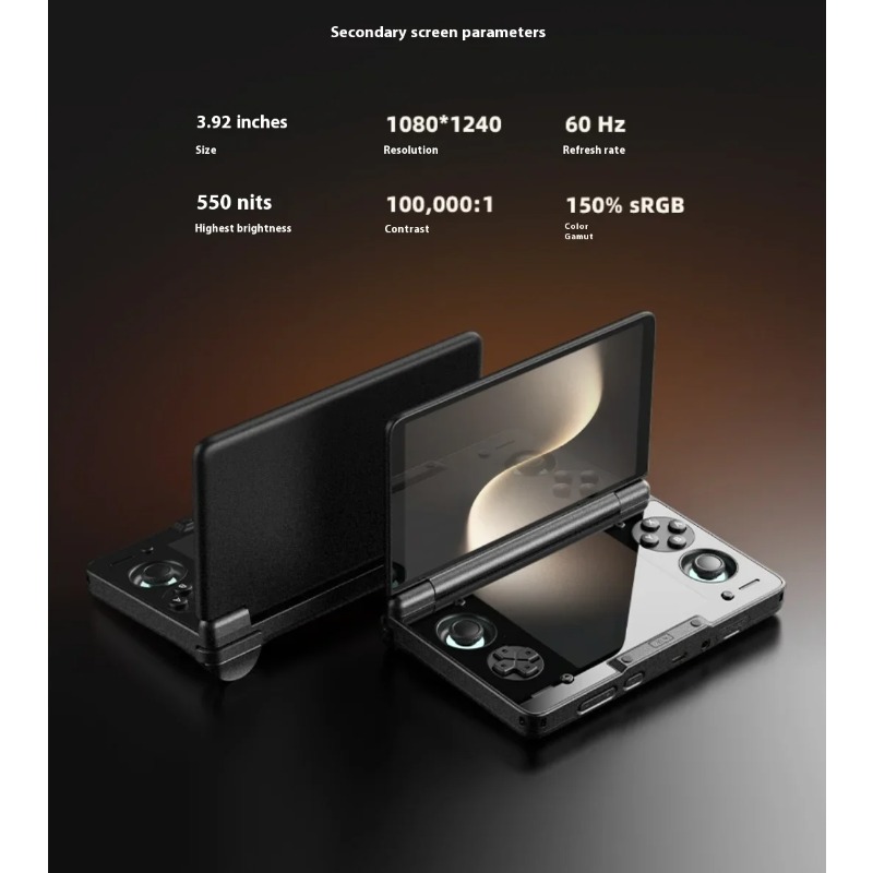 6inch 1080P 120Hz AMOLED Scree - đánh giá và giá Handheld Game Console
