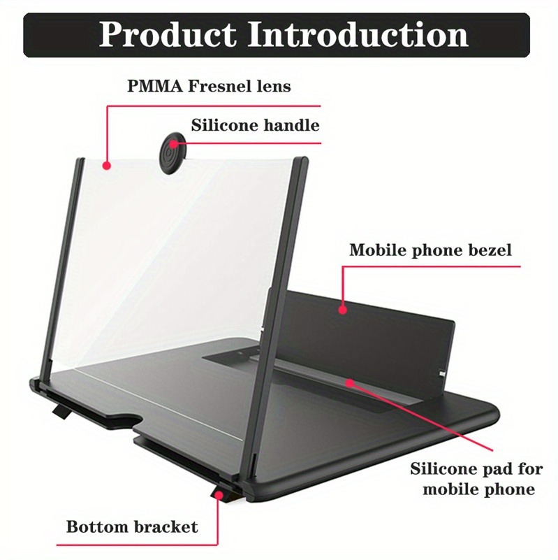 10/12 inch HD Mobile Phone Scr - đánh giá và giá Digital Magnifier Reading